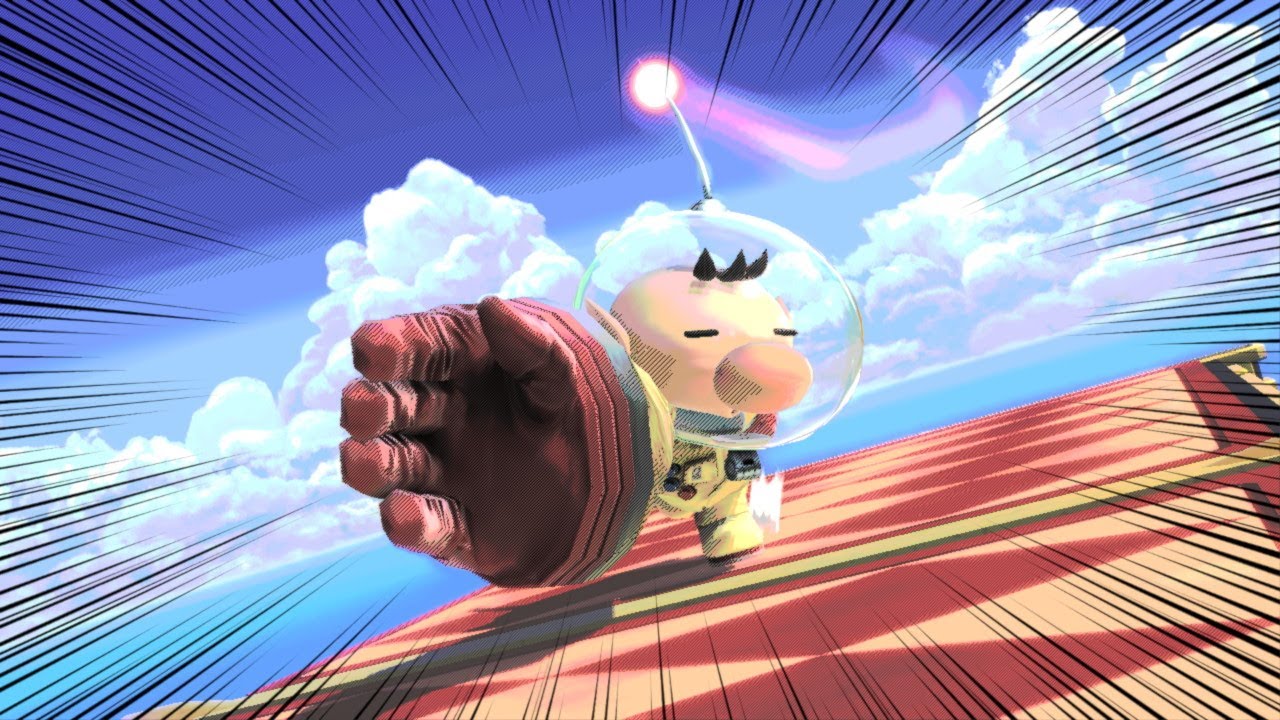 Olimar, no Pikmin - Smash Bros. Ultimate Montage