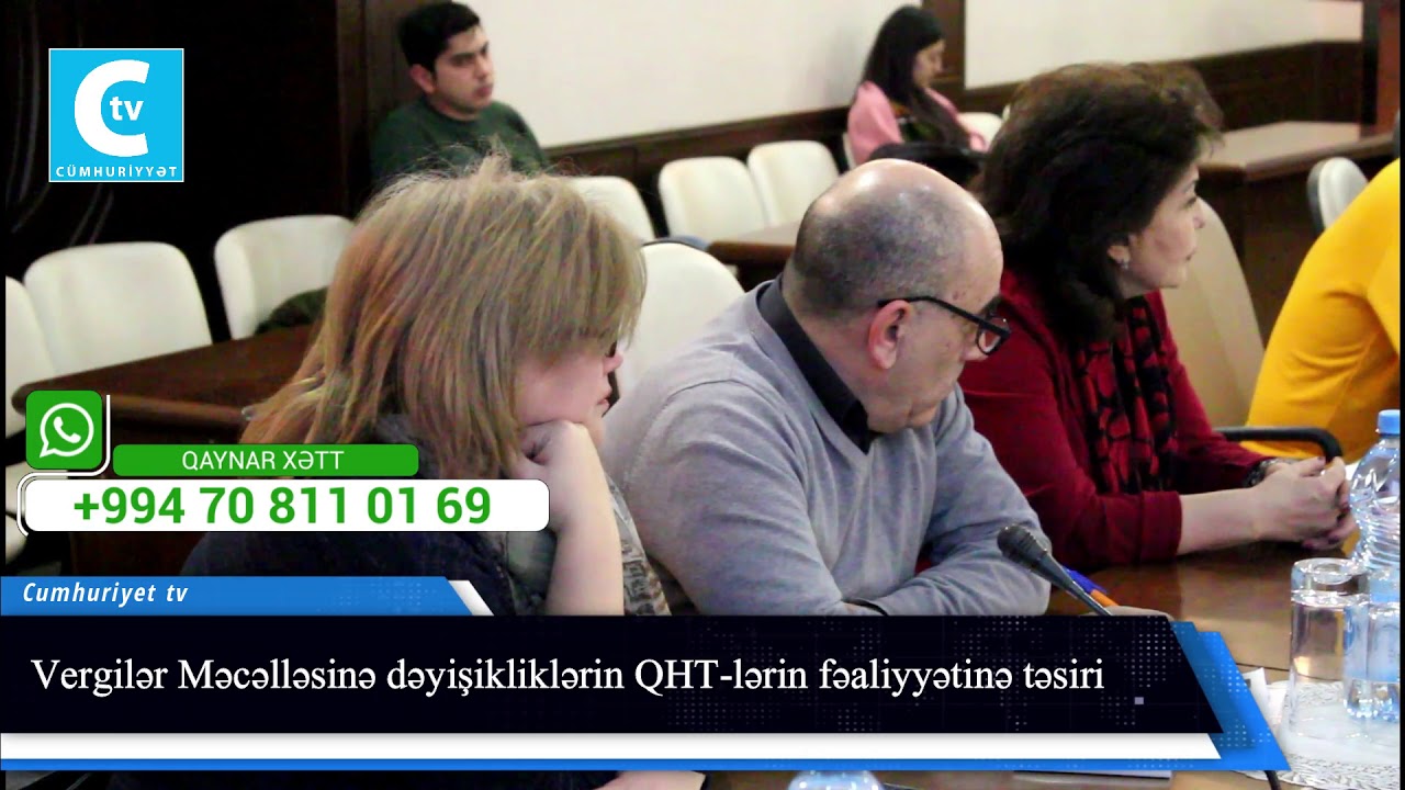 &ldquo;Vergilər Məcəlləsinə dəyişikliklərin QHT-lərin fəaliyyətinə təsiri&rdquo;