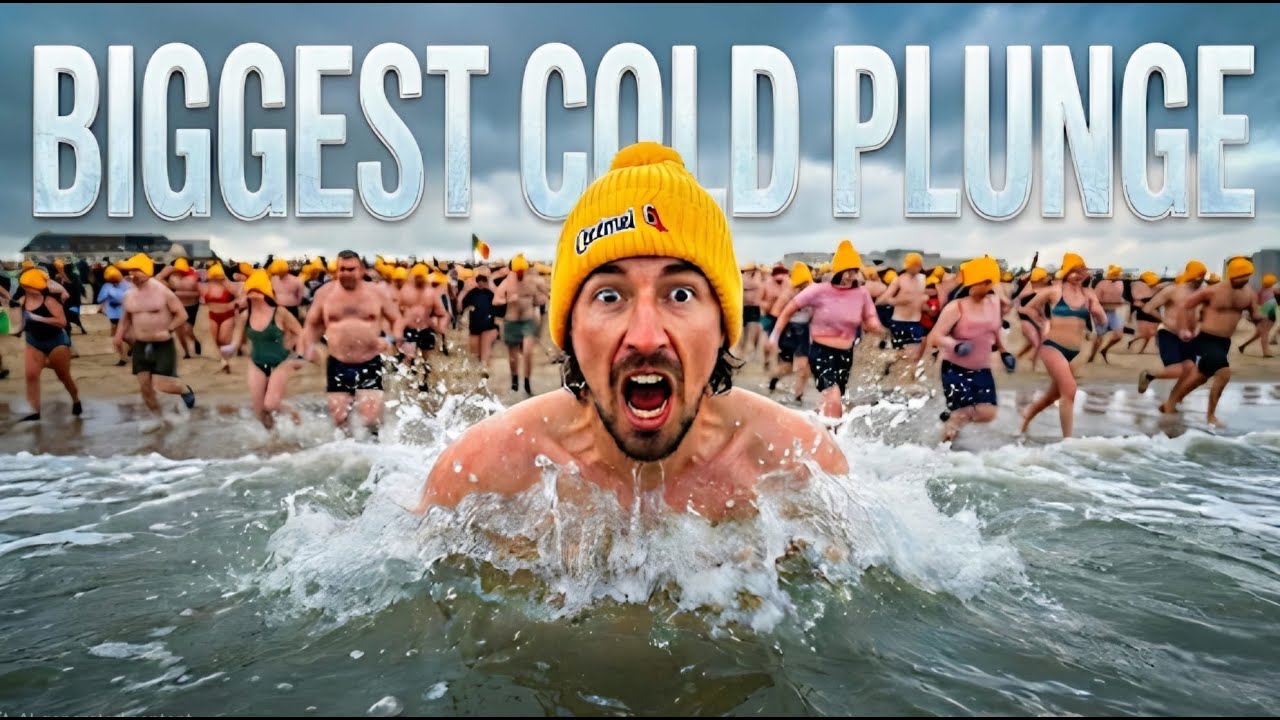 The BIGGEST Cold Plunge in BELGIUM 🇧🇪 