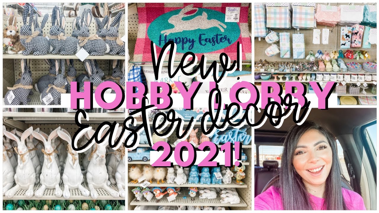 *NEW* HOBBY LOBBY EASTER DECOR 2021 | HOBBY LOBBY KITCHEN EASTER DECOR 2021