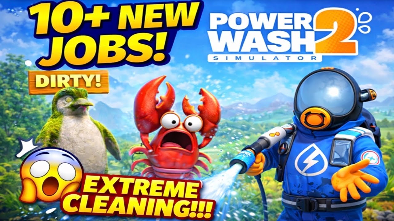 Most Satisfying Game Ever? Pressure Washing Simulator 2