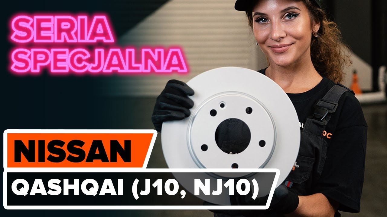 Jak wymienić przedni tarcze hamulcowe w NISSAN QASHQAI (J10, NJ10) [PORADNIK AUTODOC]