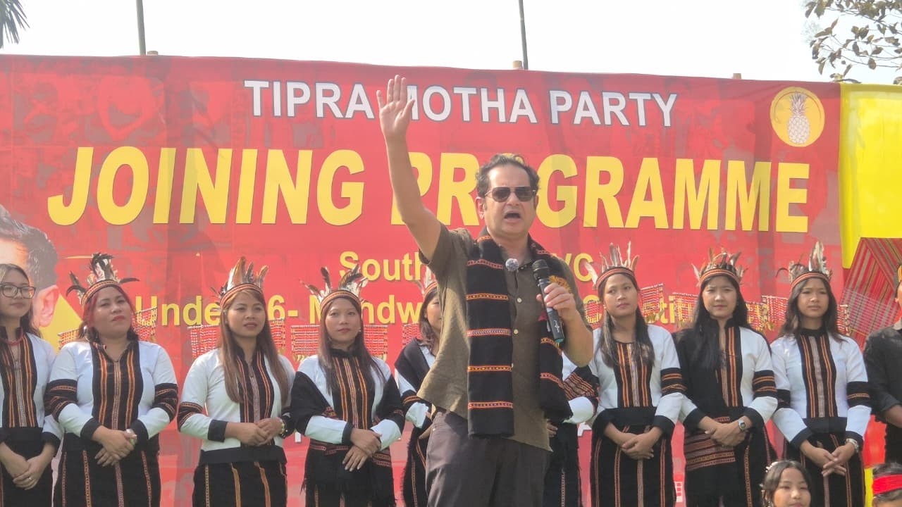 16 Mandwi Polinpur ADC Constituency Twichakma Kamio Lamsokma Panda | Maharaja Pradyot Manikya