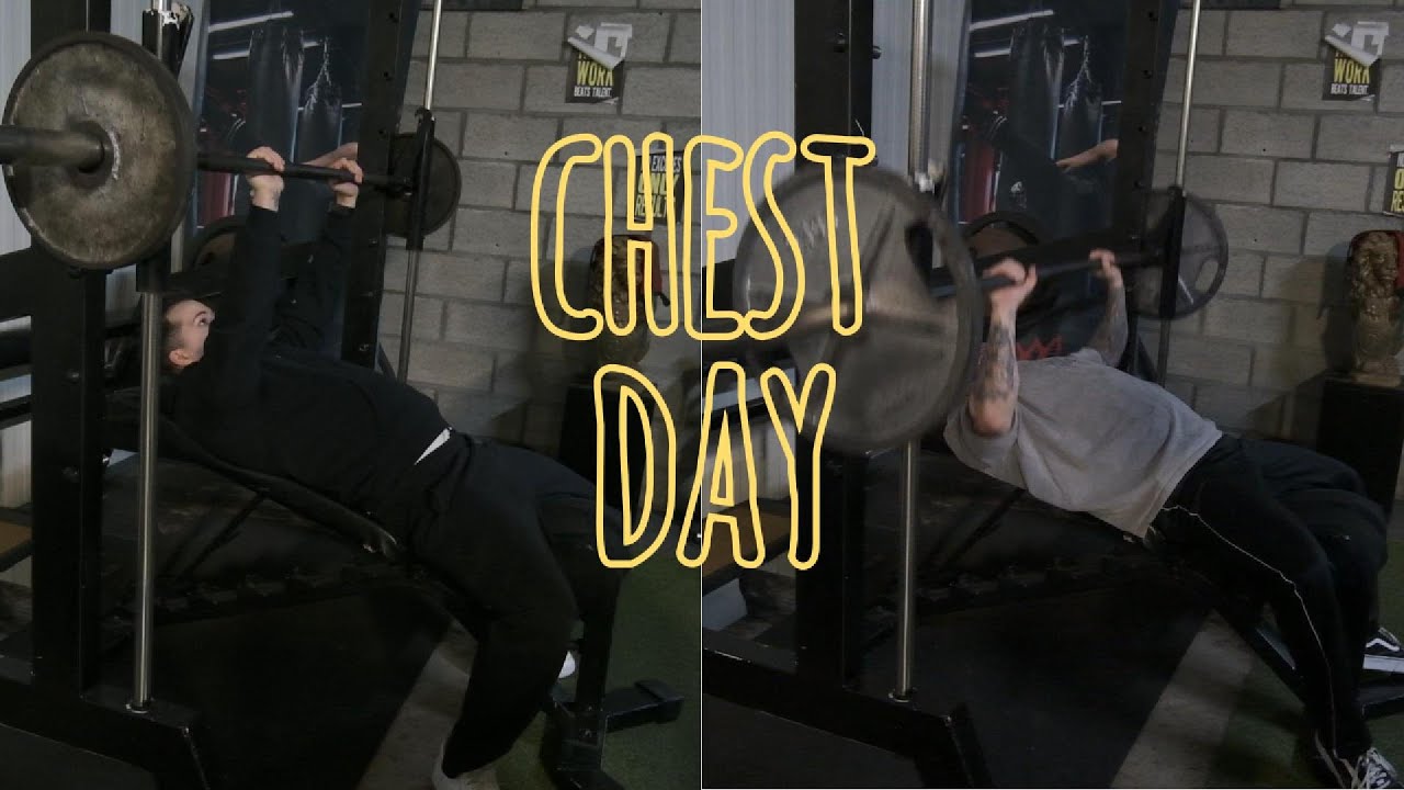 ik wist niet wat te verwachten van deze Chest day.....(met petit workout)