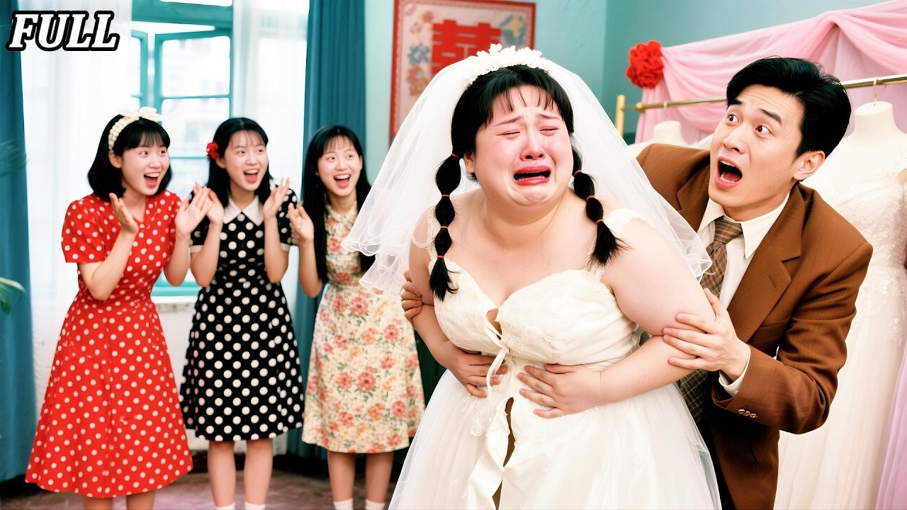 Una novia obesa es humillada por una astuta en su boda.Su esposo la protege con un firme:Es mi mujer
