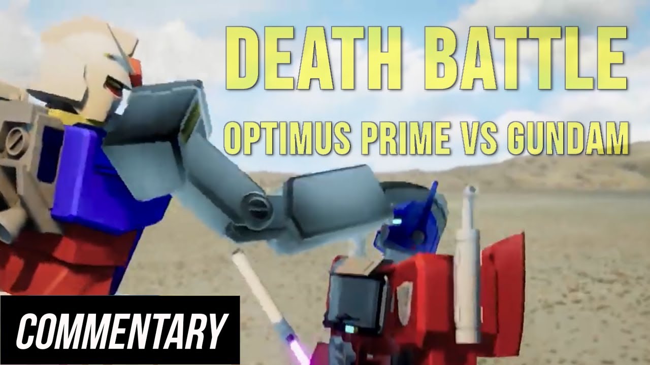 [Blind Reaction] Death Battle - Optimus Prime vs Gundam