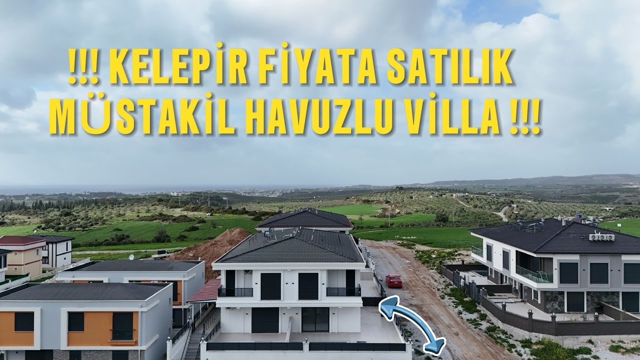 🔥🏡 DİDİM HİSAR MAHALLESİNDE KELEPİR MÜSTAKİL HAVUZLU VİLLA FIRSATI! 🔥🏡