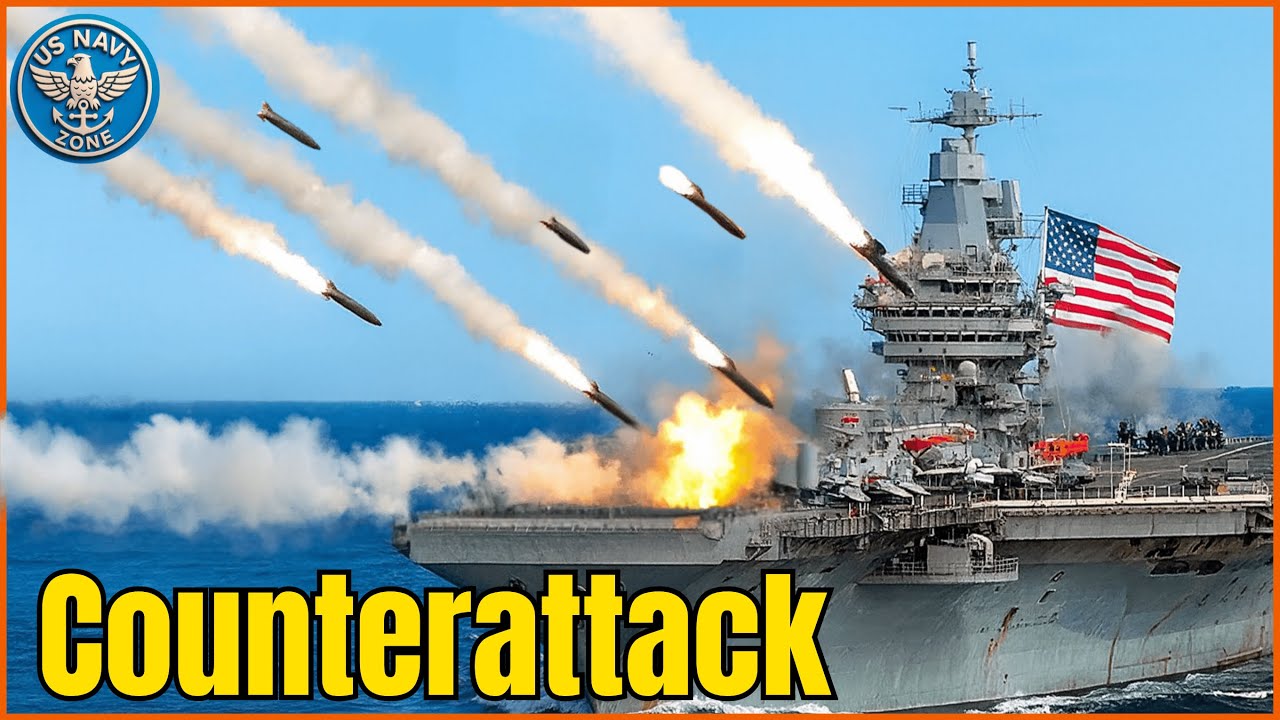 6 P.M - Houthis Fire Missile Storm at US Navy Aircraft Carrier in the Red Sea &ndash; BIG MISTAKE