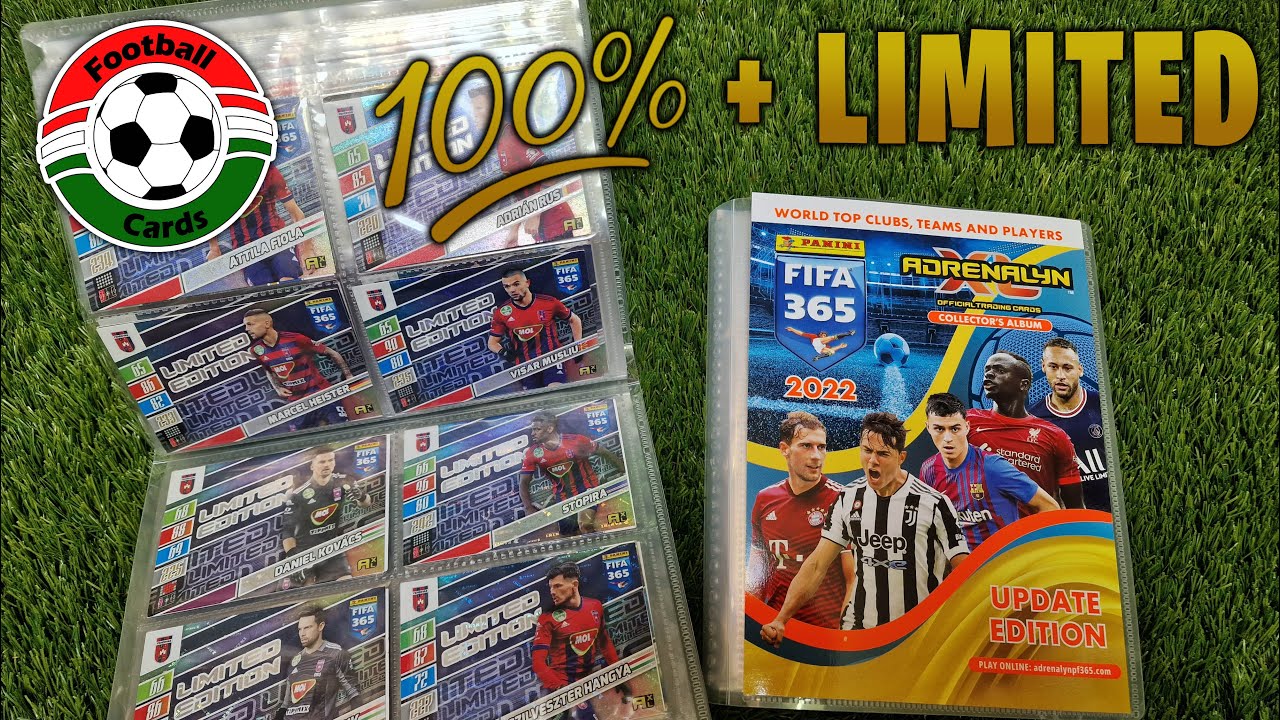 Panini FIFA 365 Adrenalyn XL 2022 Update | 100% Lezárás + Limited Kártyáim