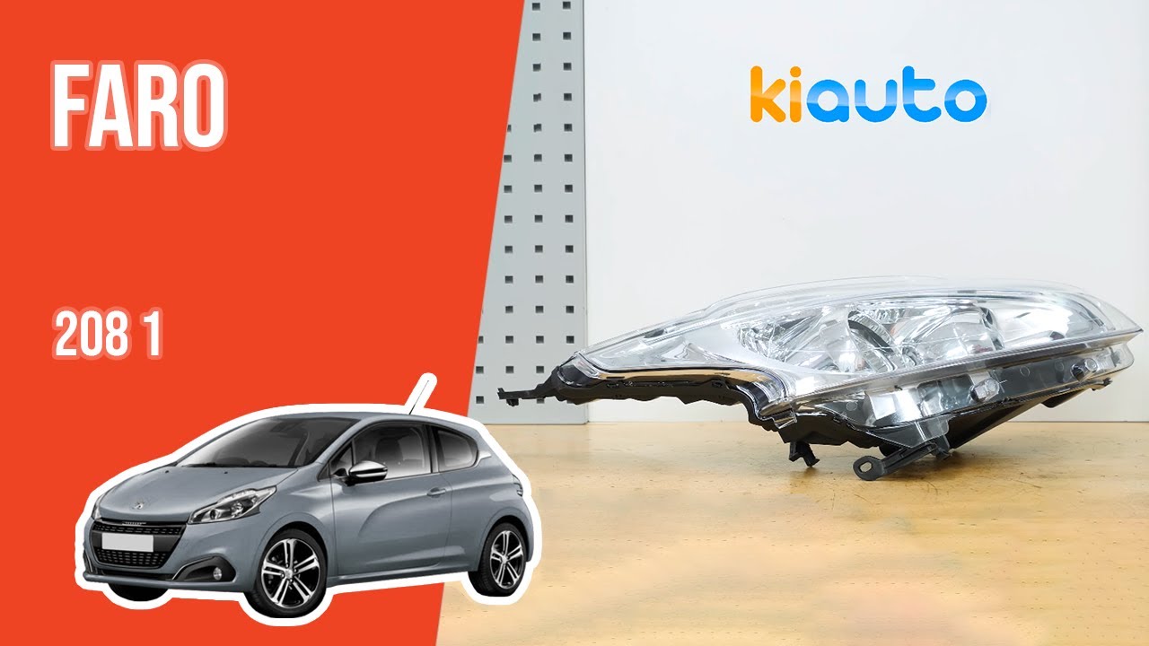 Cómo cambiar un Faro Peugeot 208 Fase 1 🚗