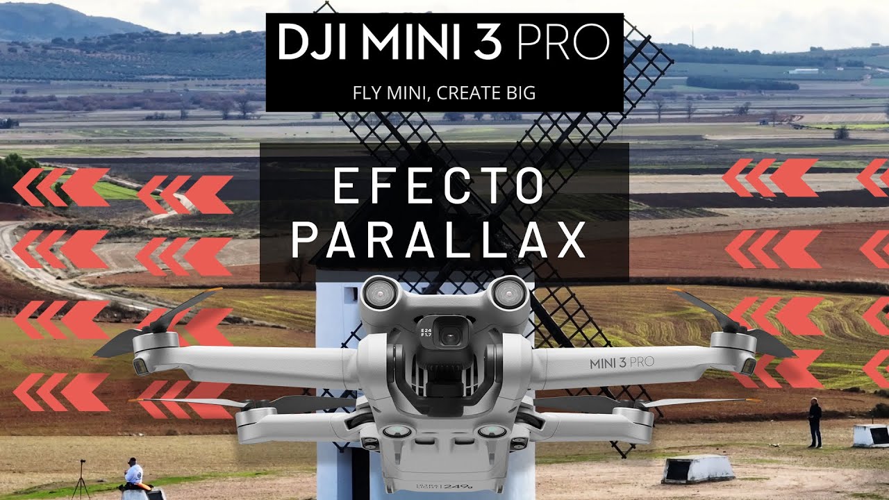 DJI MINI 3 PRO | Crea VÍDEOS DIFERENTES con el EFECTO PARALLAX