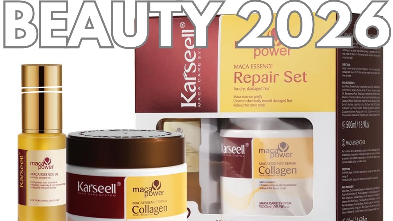 Karseell Collagen Hair Mask 🌿💆‍♀️ | Deep Repair for Damaged Hair!