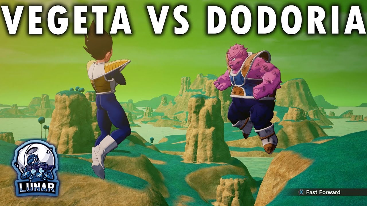 Dragon Ball Z Kakarot - Defeat Dodoria (Vegeta Vs Dodoria) Sneaky Vegeta