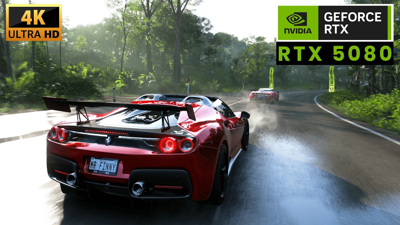 2017 FERRARI J50 vs SUPER CARS- Forza Horizon 5 | Logitech G923 Steering Wheel | RTX 5080