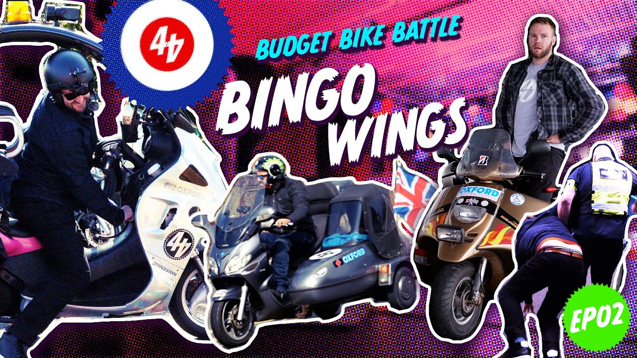 BINGO WINGS | Budget Bike Battle of Britain | EP02