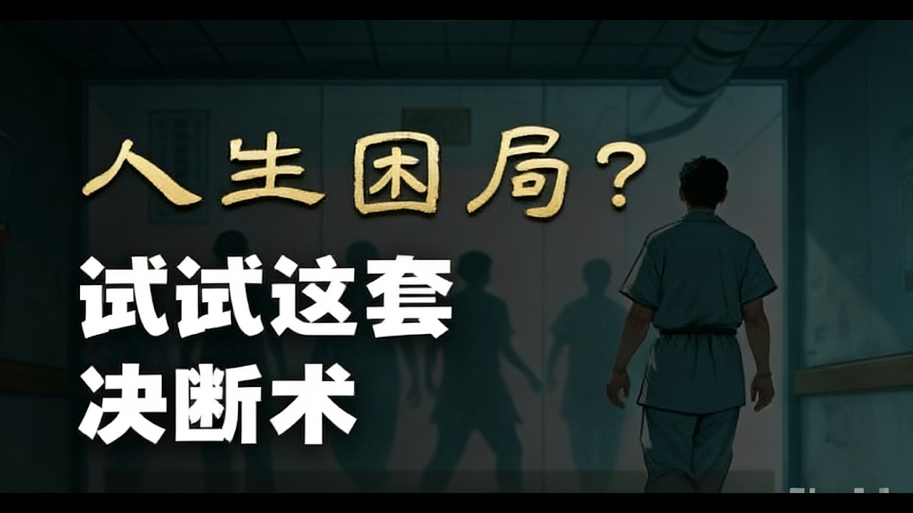 人生困局，試試這套決斷術 #易經智慧 #個人成長 #決斷力 #情緒管理 #國學文化