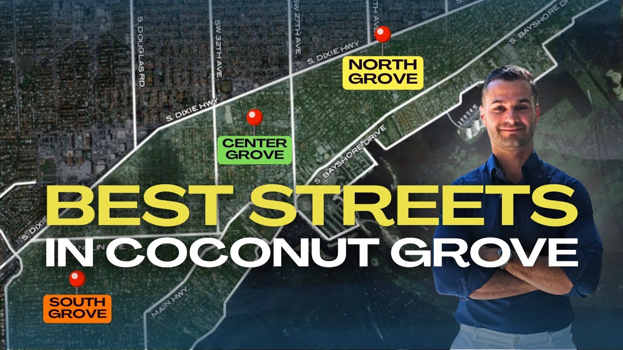 Coconut Grove’s Top Streets: North, Central & South Grove Explained