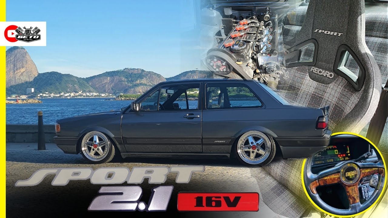 Voyage Sport 2.1 16V Aspirado com 200Cv - STANCE perfeito - Exclusividade total