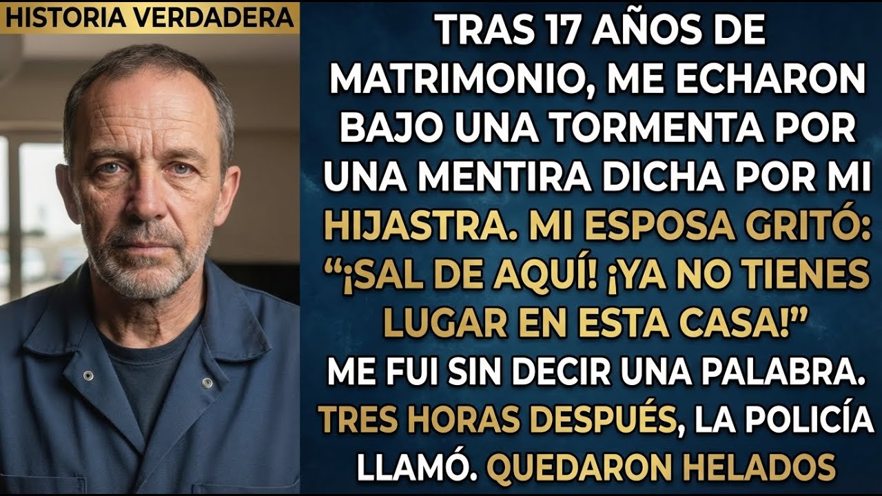 Después De 17 Años Casados, Mi Esposa Me Echó De Casa — Tres Horas Más Tarde Llegó La Guardia Civil