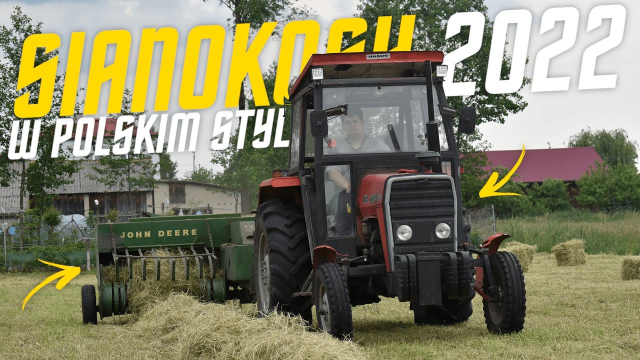 ✔SIANOKOSY 2022 W POLSKIM STYLU✔URSUS NA DWA KOŁA✔GOSPODARSTWO ROLNE MAKOWSKI✔