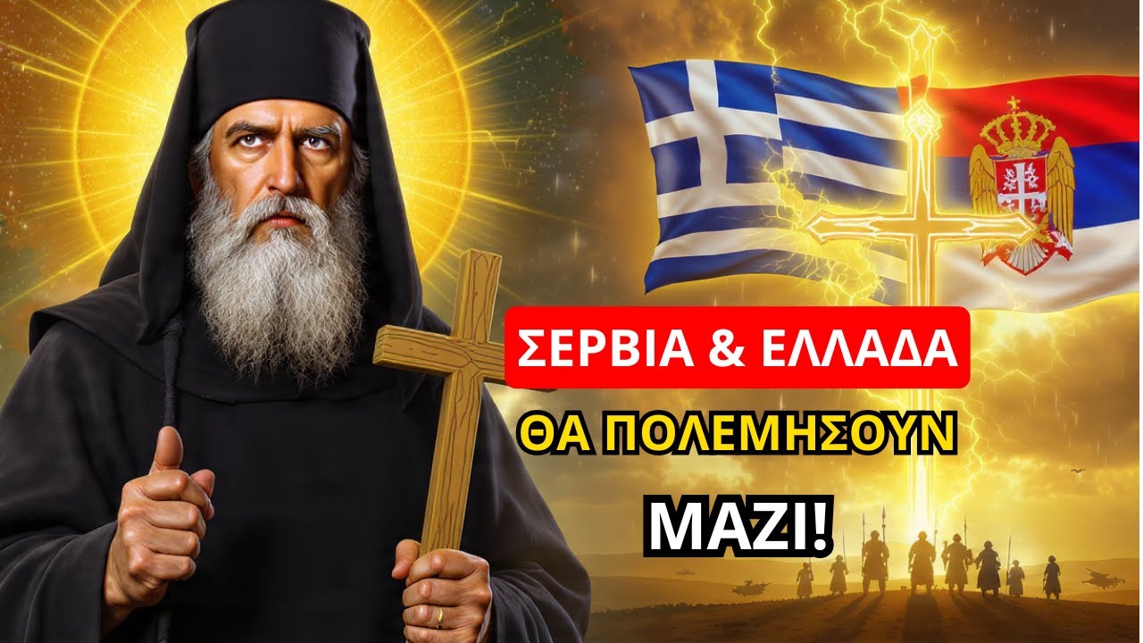 Άγιος Κοσμάς: Η προφητεία για τη Σερβία και την Ελλάδα – θα πολεμήσουν μαζί!