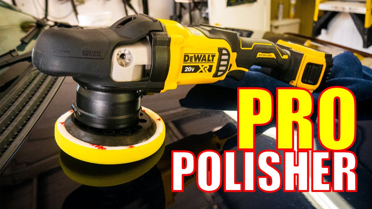 CORDLESS POLISHER - DeWalt DCM848 20V Random Orbital Polisher Review