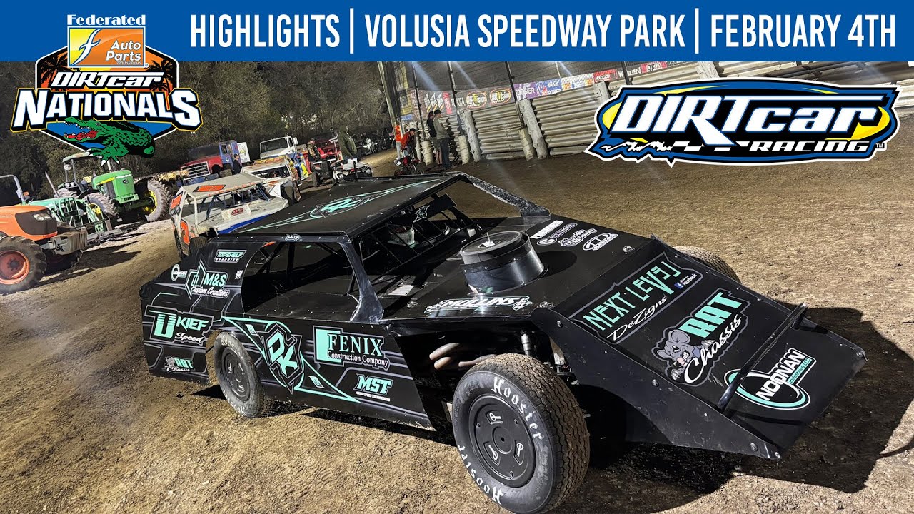 DIRTcar UMP Modifieds | DIRTcar Nationals | Volusia Speedway Park | February 4, 2026 | HIGHLIGHTS