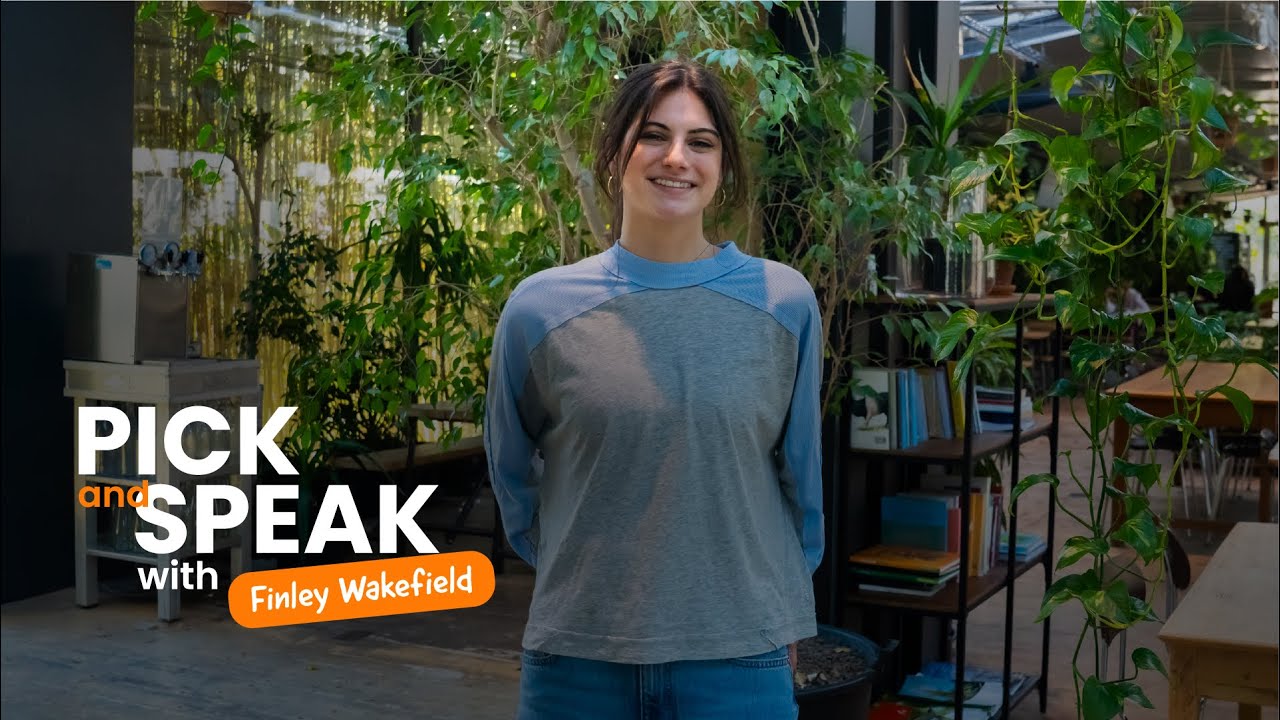 Pick and Speak with our student Finley