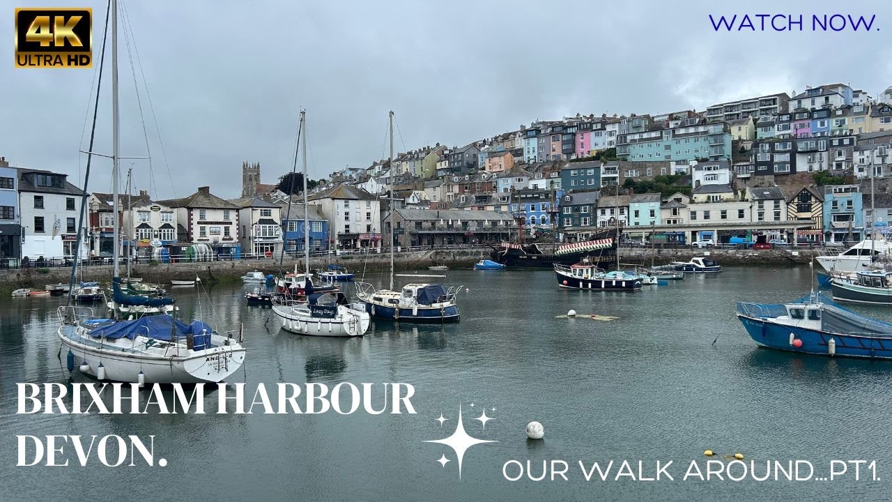 Our Walk Around Brixham Devon | Stunning Harbour & Seaside Views