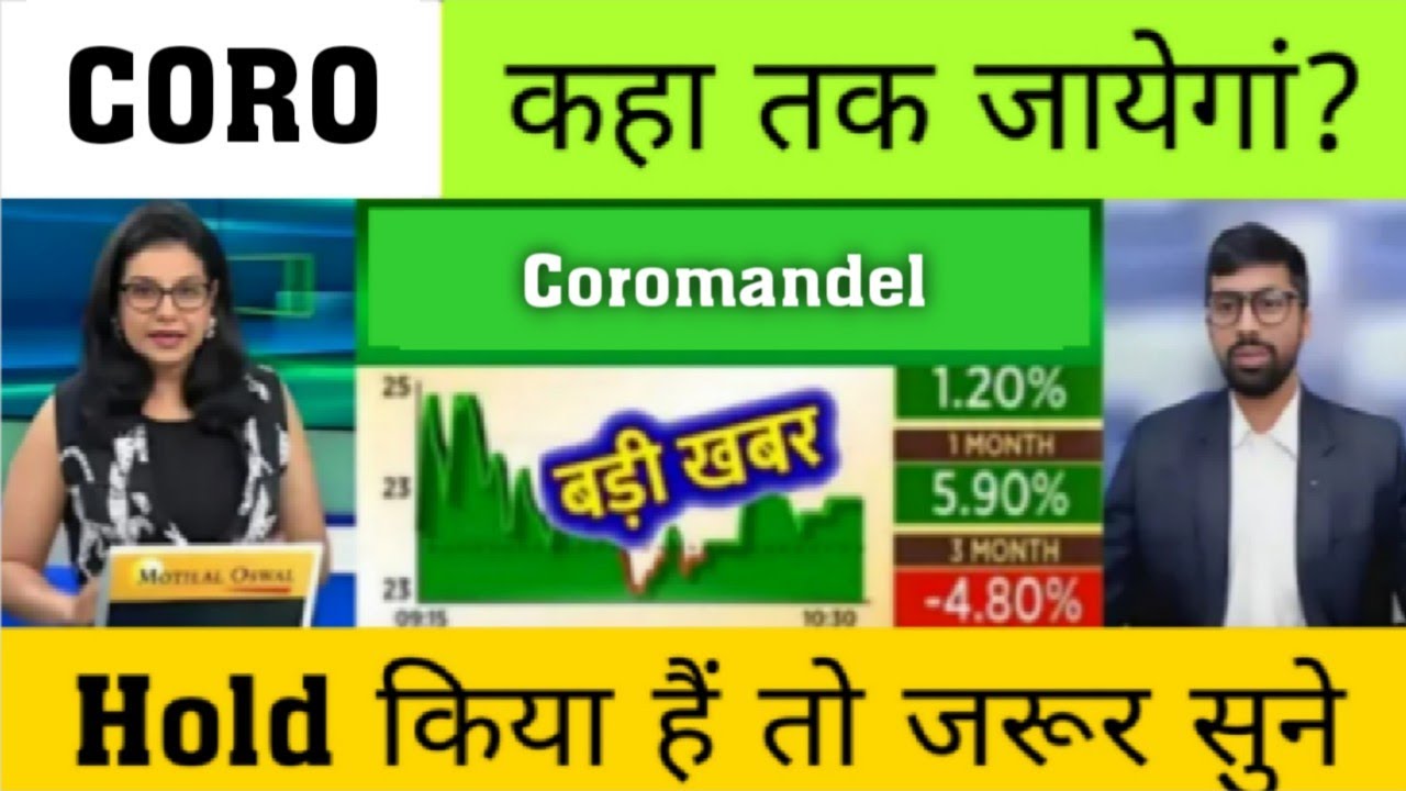 Coromandel International Ltd ✔ COROMANDEL share news| COROMANDEL share latest news, target