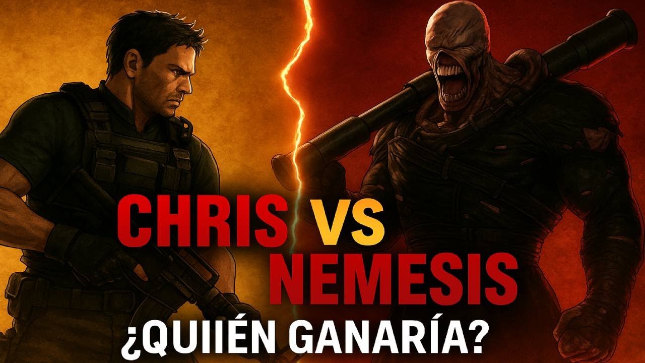 Chris vs Nemesis - ¿Qué pasaría si Chris estuviera en Resident Evil 3?