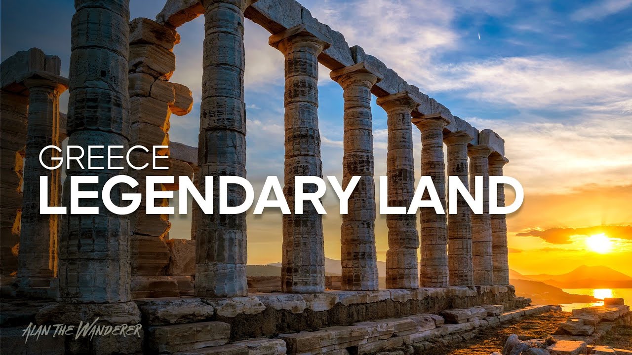 Greece in 4K - 1 Hour of Stunning Beaches, Islands & Relaxing Scenery