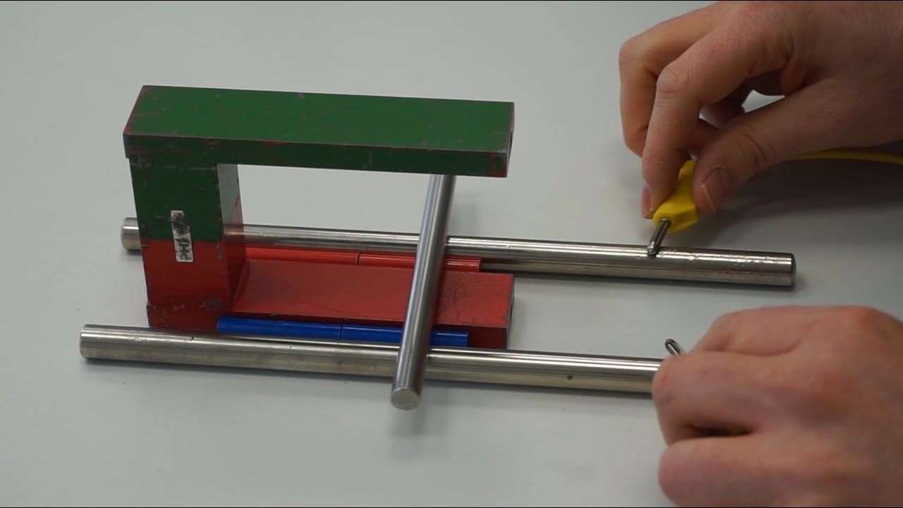 Physik LF / Video B1: Kraft auf stromdurchflossenen Leiter im Magnetfeld