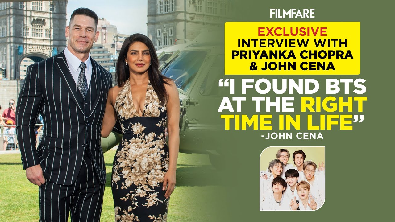 Filmfare Exclusive | John Cena & Priyanka Chopra Talk ‘Heads of State’, BTS, WWE & More