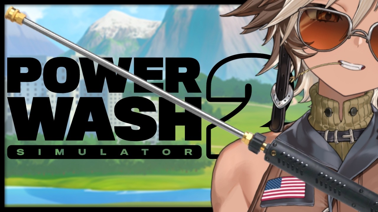 [POWERWASH SIMULATOR 2] wowie look at this horse clean! || Tomoe Umari