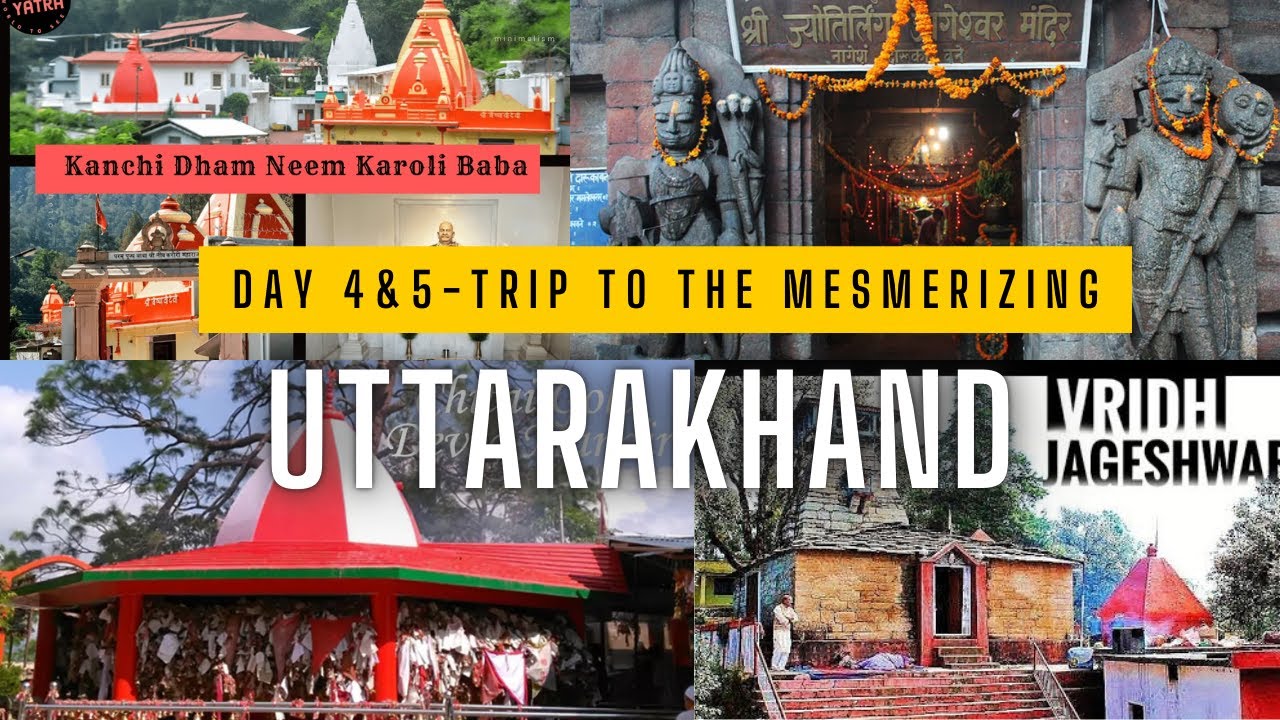 Day 3 & 4 Boy's Trip to Jageshwar Dham via Kainchi Dham route| Golu Devta Temple|  Vriddha Jageshwar