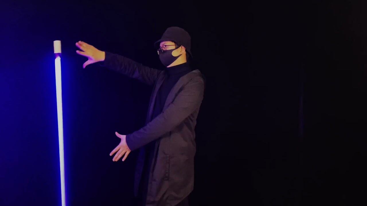 Fluorescent Dancing Cane - Magic Trick