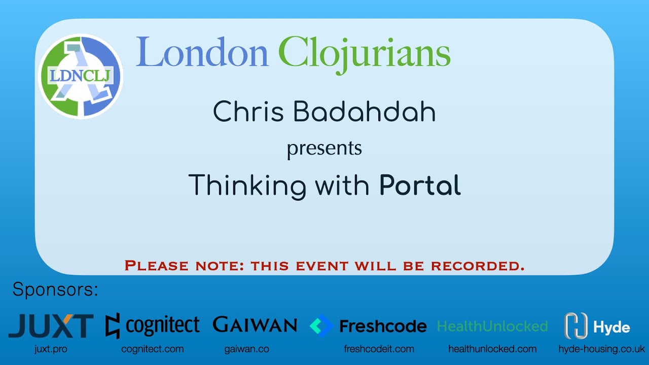 Thinking with Portal (by Chris Badahdah)