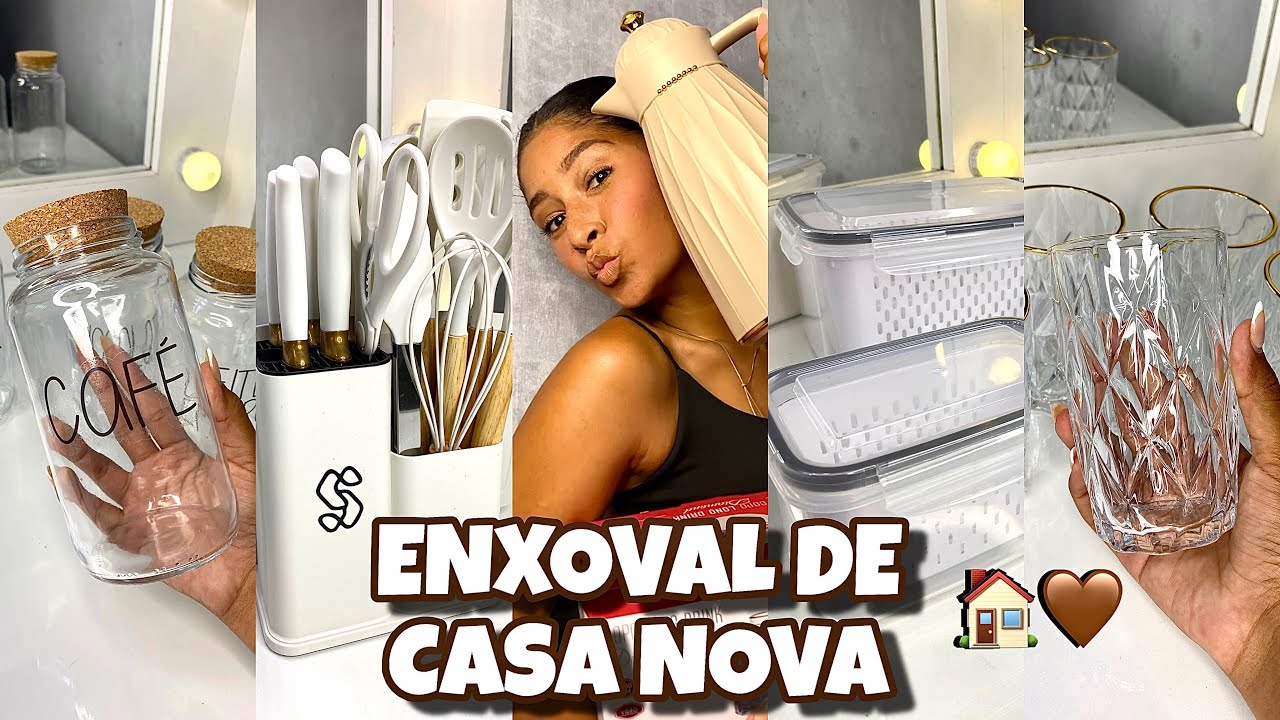 MONTANDO MEU ENXOVAL DE CASA NOVA🏠✨