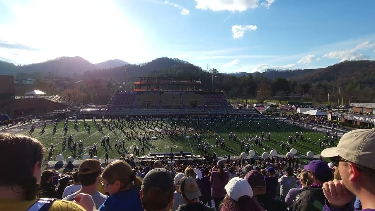 Western Carolina University Pride of The Mountains Marching Band - Connect - Final 2025 Show