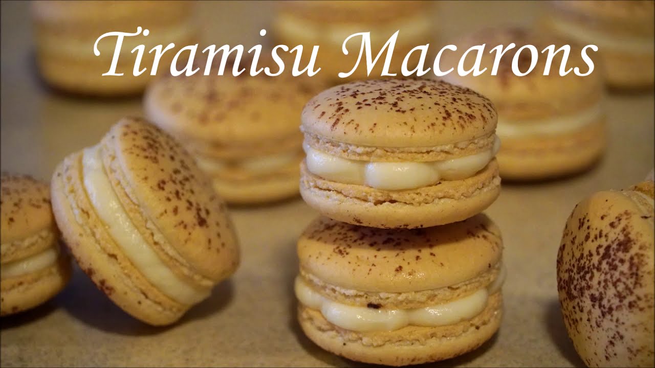 Tiramisu Macaron Recipe - Macarons