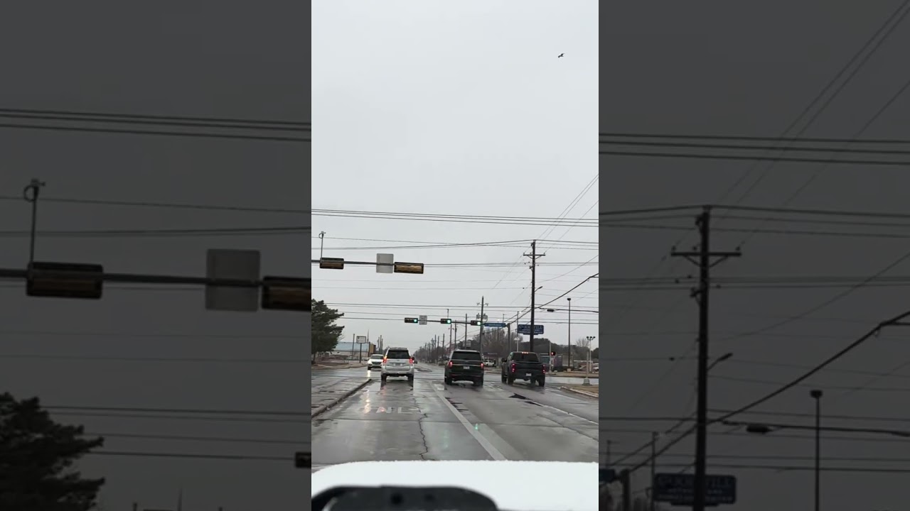 Road conditions after work 1-23-26 5:00 pm in Wichita Falls TX