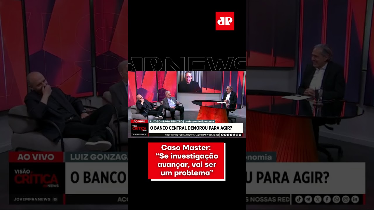 Caso Master: “Se investigação avançar, vai ser um problema” #shorts