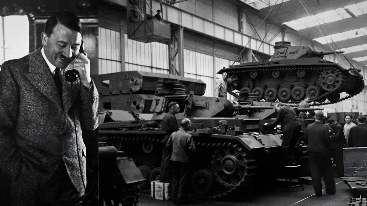 How Did Hitler Fund a Huge Military When Germany Was Broke?