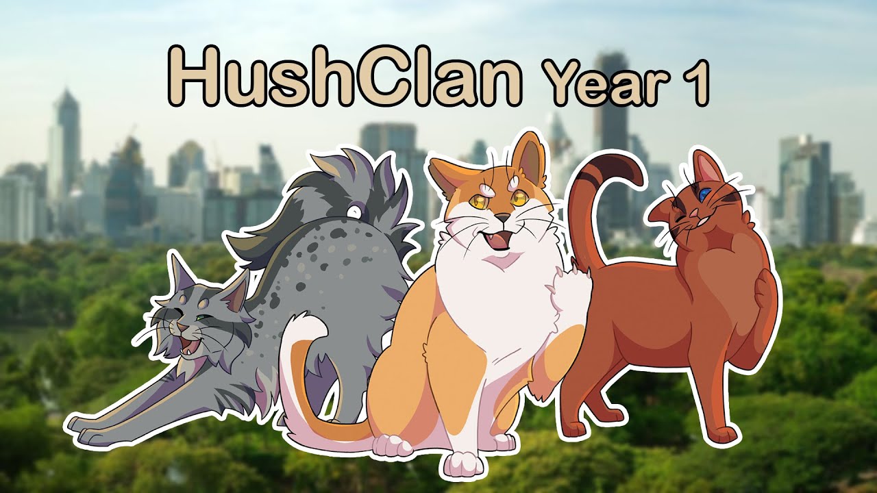 HushClan - Year 1 (ClanGen Speedpaint)