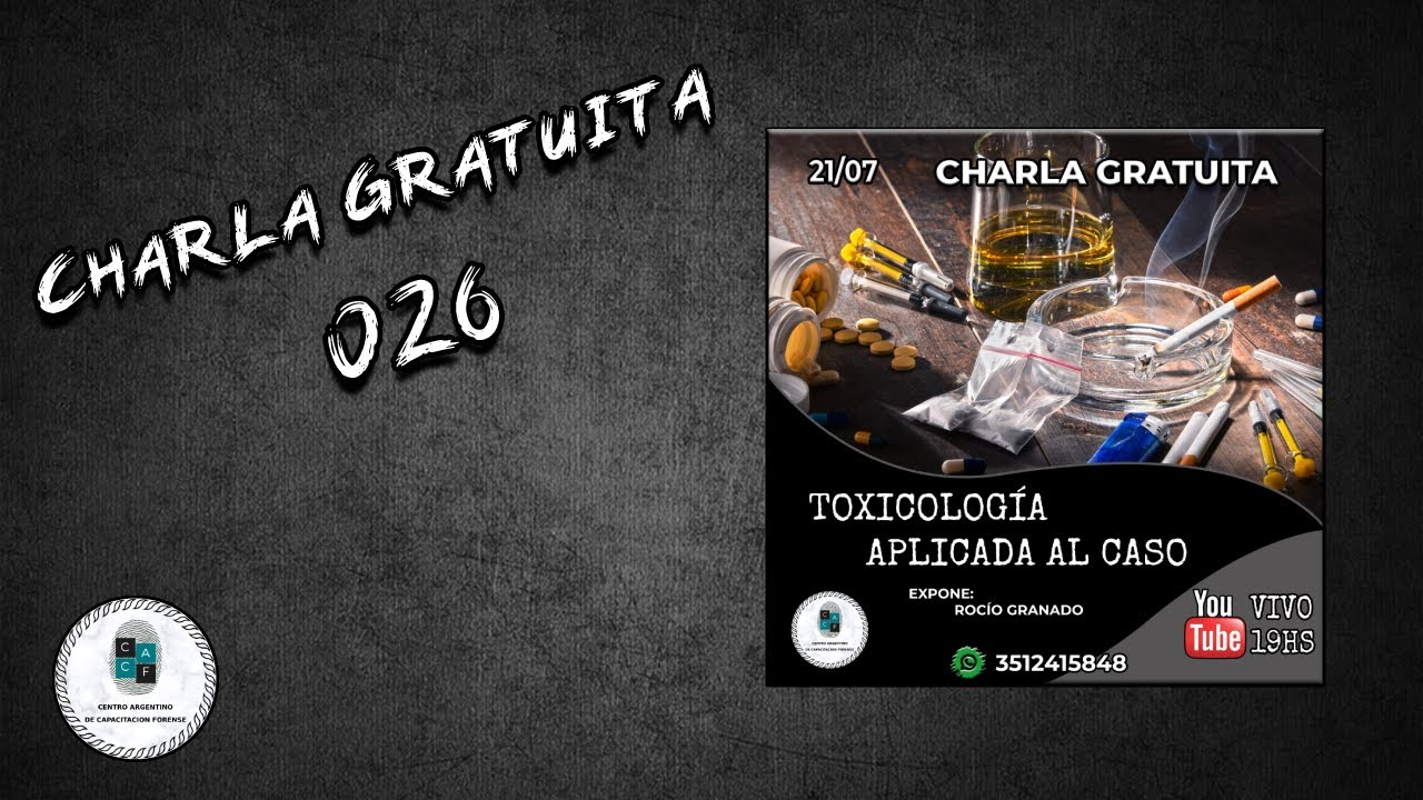 Toxicología aplicada al caso - Criminalística
