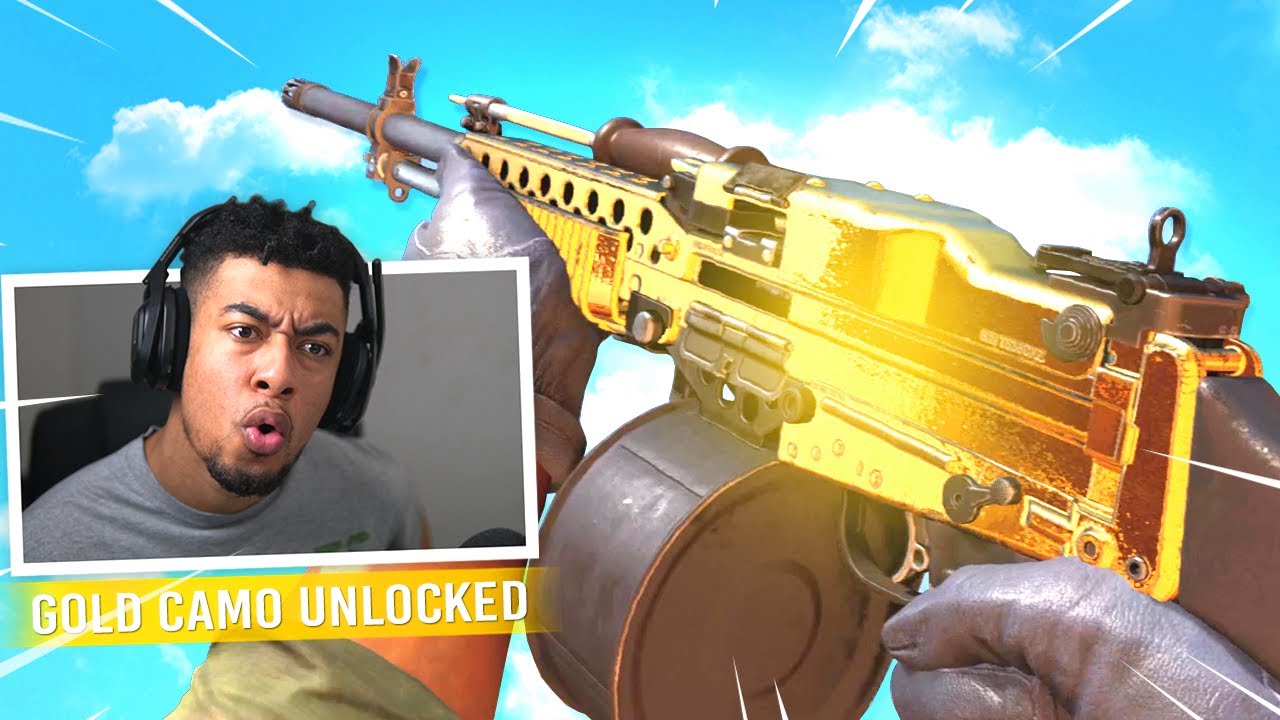 I UNLOCKED the NEW GOLD CAMO in BLACK OPS COLD WAR