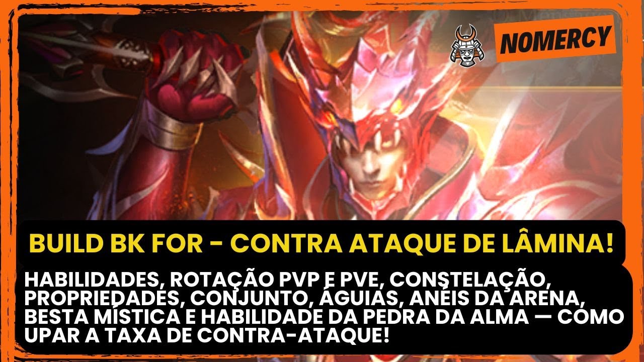 🔥MU DARK EPOCH: TOP BUILD BK FOR — Contra Ataque de Lâmina (COMPLETO!)