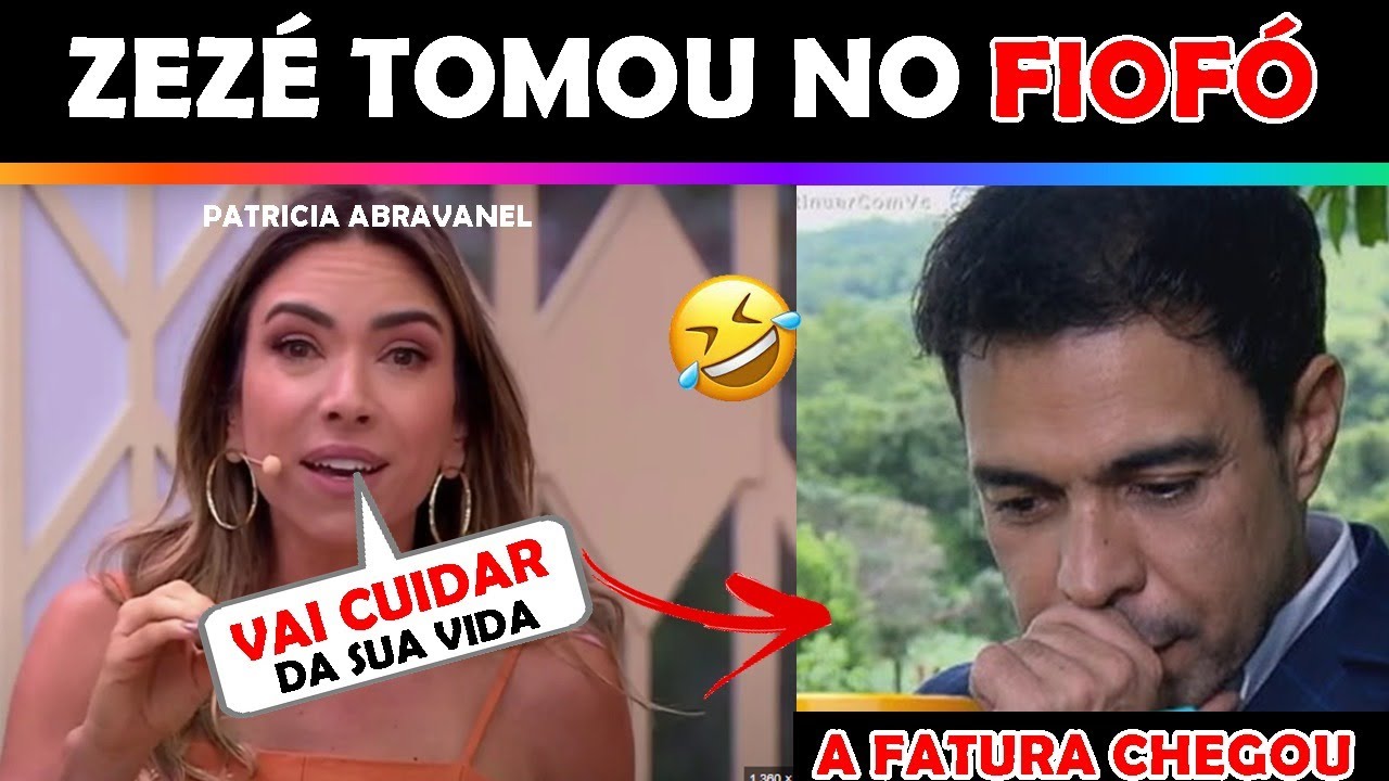 😠Filha do Silvio Santos MANDA RECADO pro Zezé de Camargo 😠