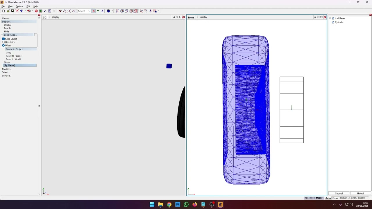 Zmodeler Como Colocar Um Disco De Freio LowPoly E Resolver Bug
